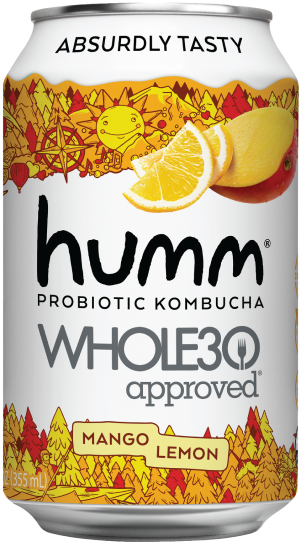 mango lemon kombucha