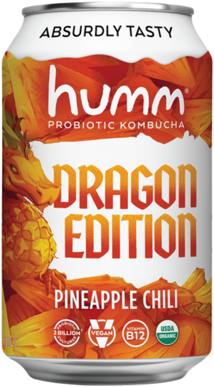 dragon edition kombucha can