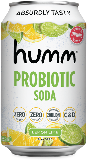 lemon lime probiotic soda