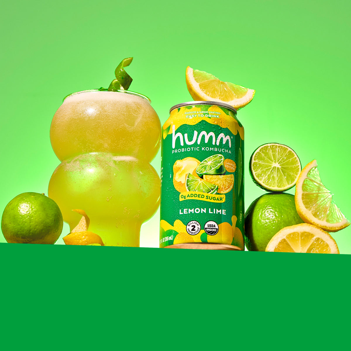 Original Lemon Lime Kombucha