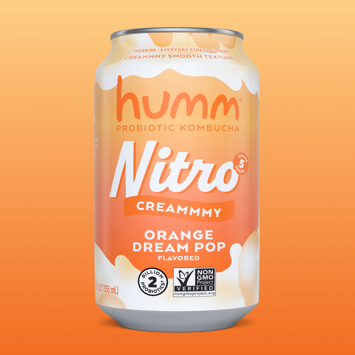 Nitro Orange Dream Pop Kombucha