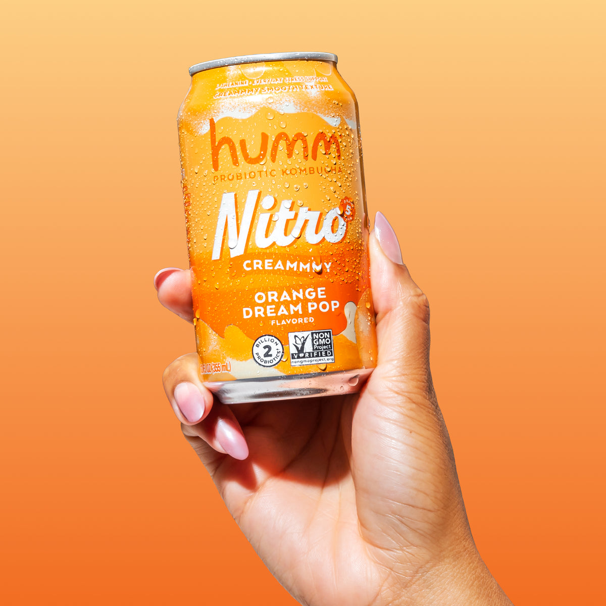 Nitro Orange Dream Pop Kombucha