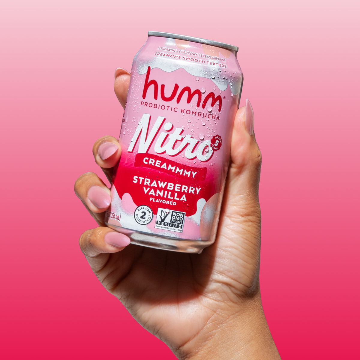 Nitro Strawberry Vanilla Kombucha