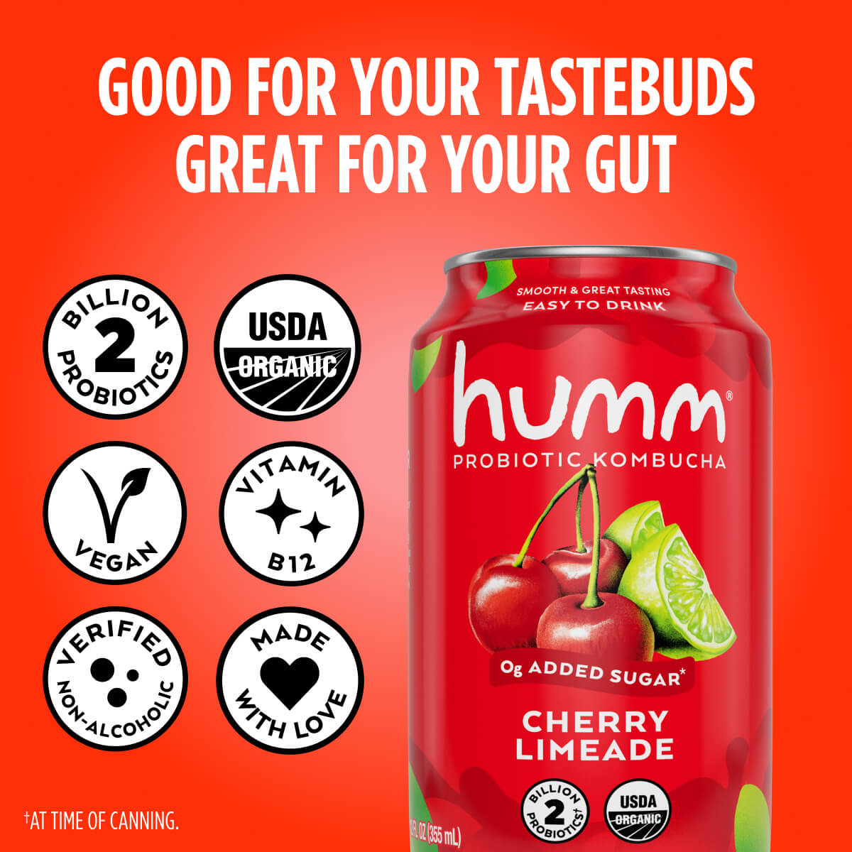 Original Cherry Limeade Kombucha (Previously Whole 30)