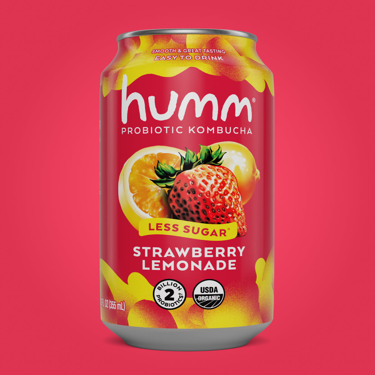 Original Strawberry Lemonade Kombucha