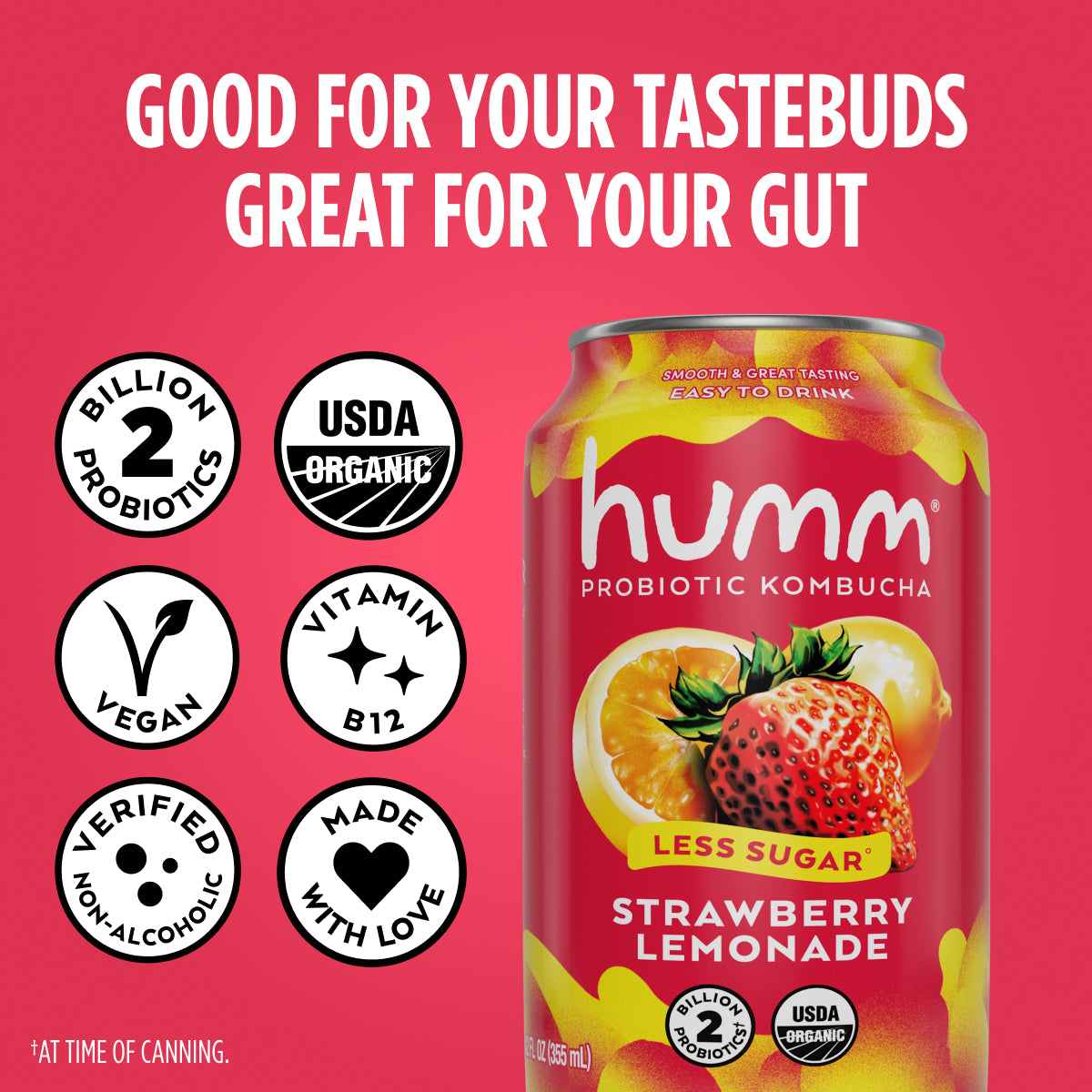 Original Strawberry Lemonade Kombucha