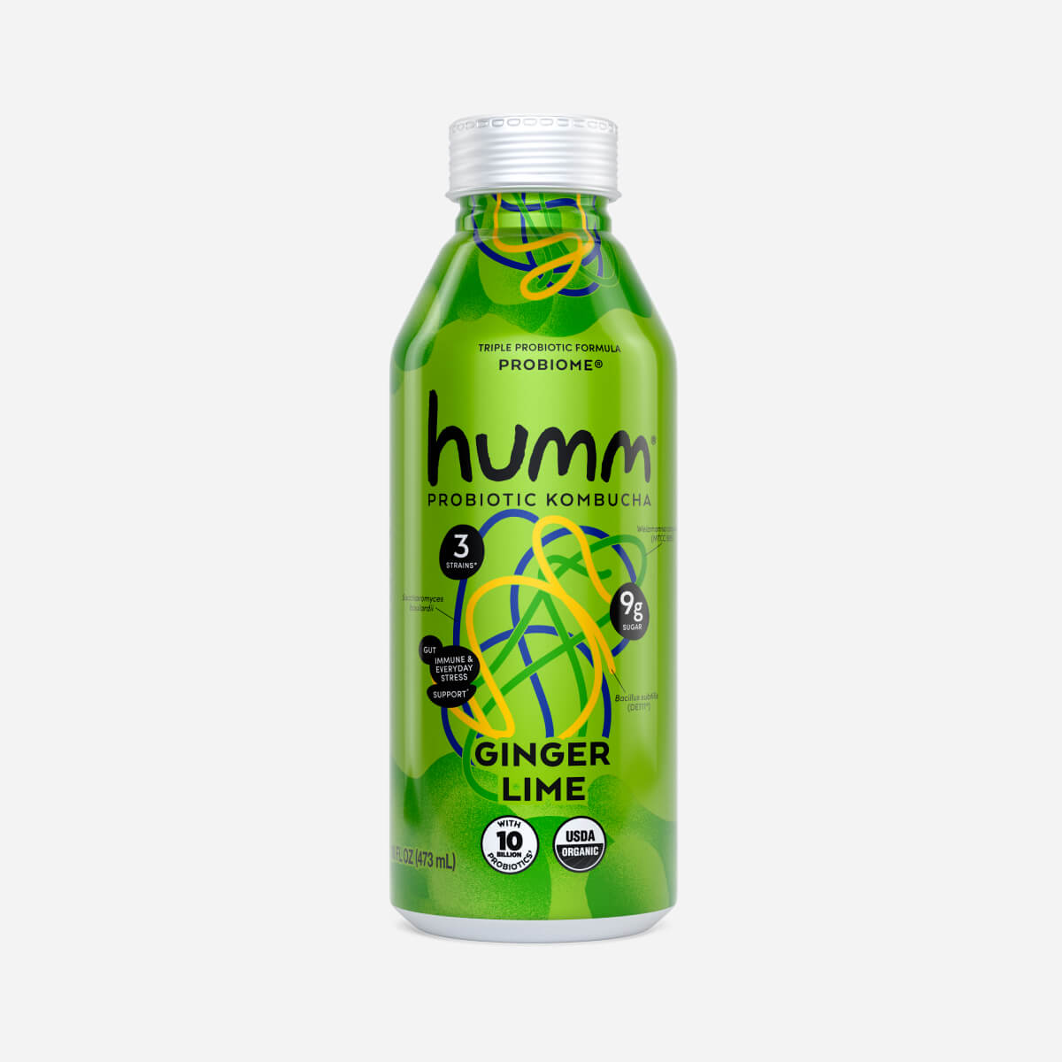 front of probiome bottle