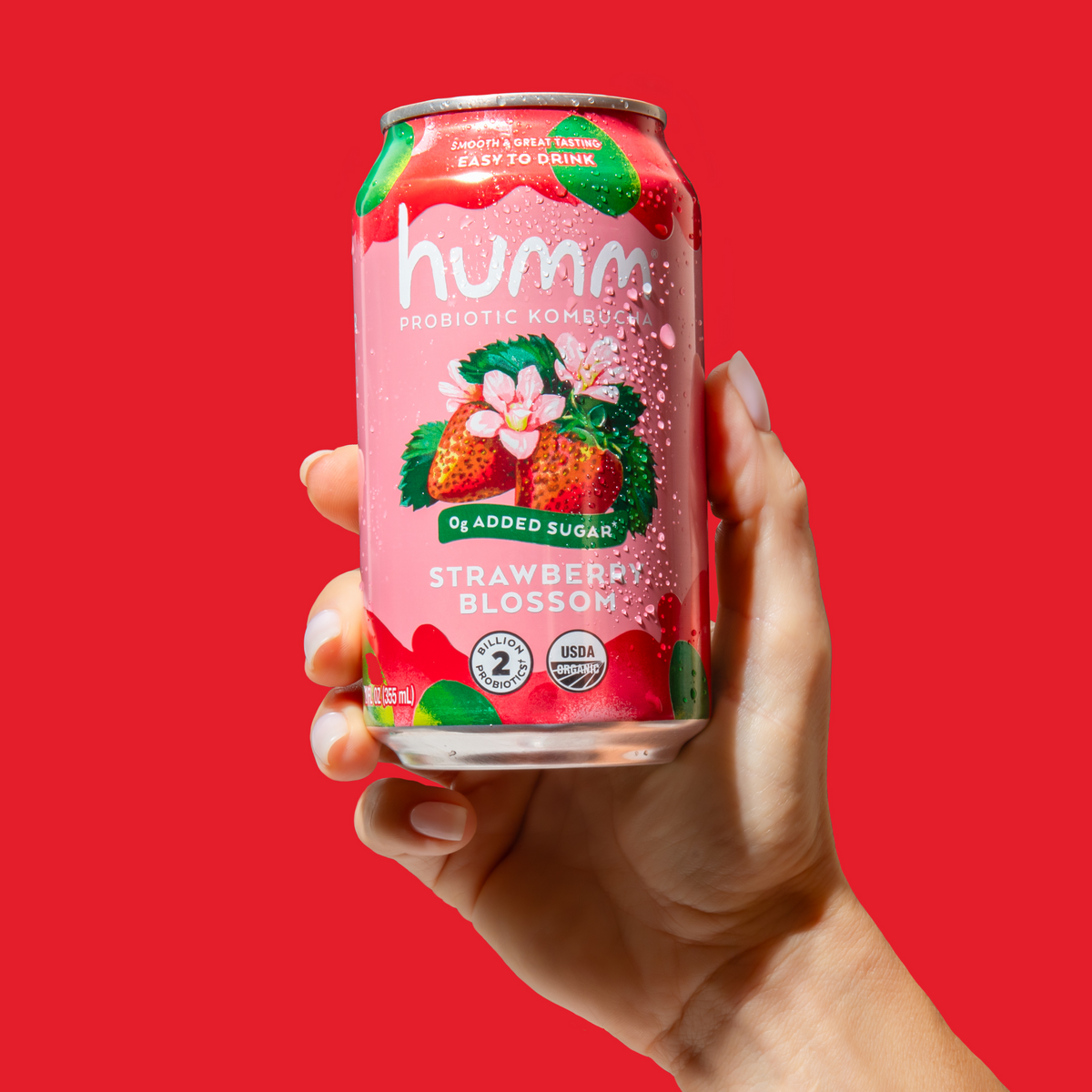 Original Strawberry Blossom Kombucha