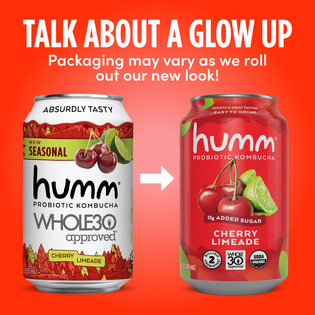 Whole30 Cherry Limeade Kombucha