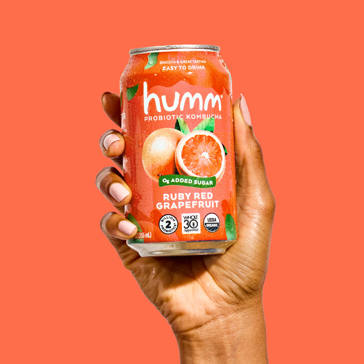 Whole30 Ruby Red Grapefruit Kombucha