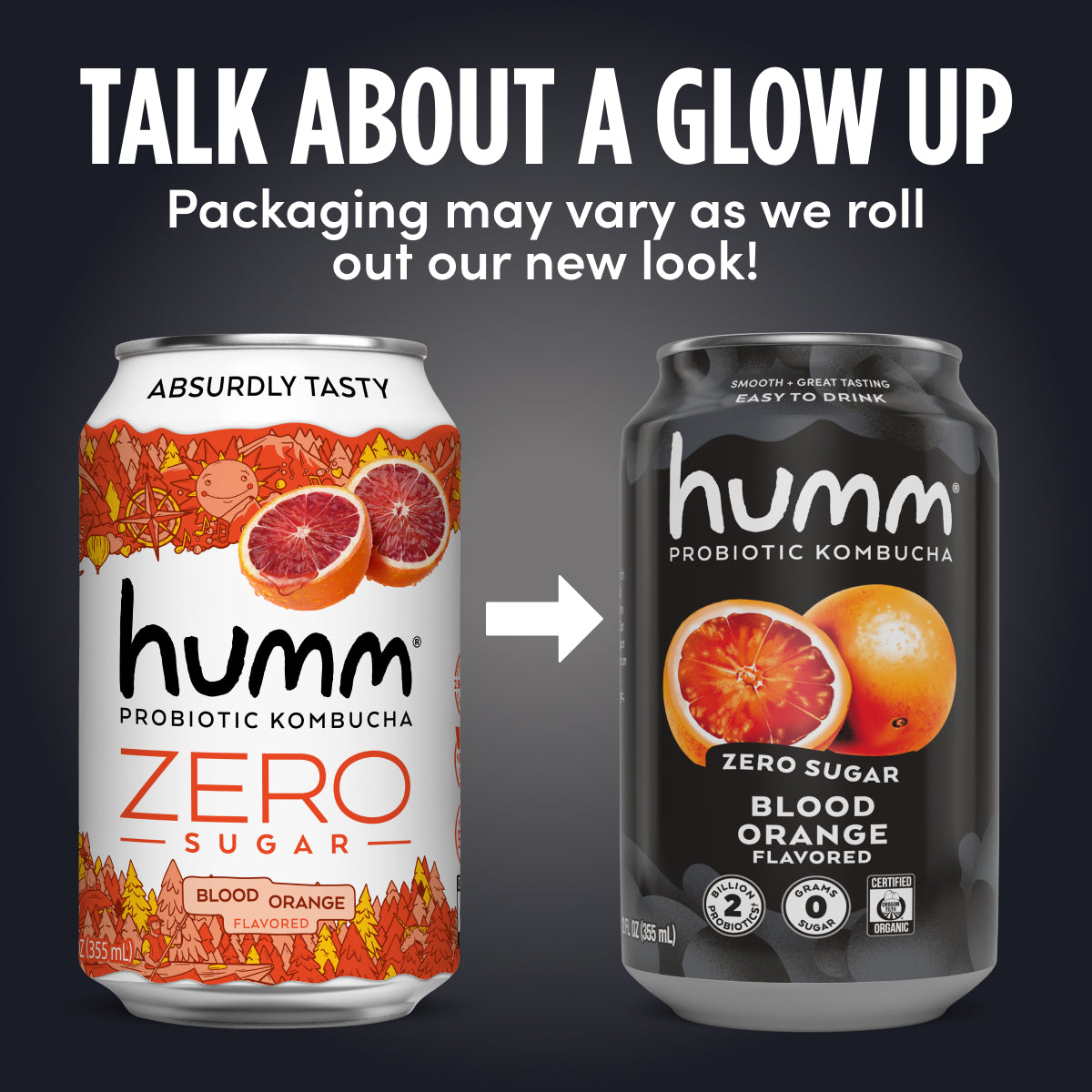 Zero Sugar Blood Orange Kombucha