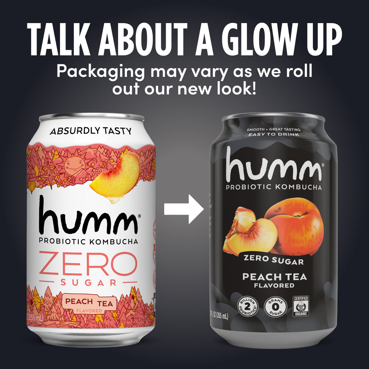 Zero Sugar Peach Tea Kombucha