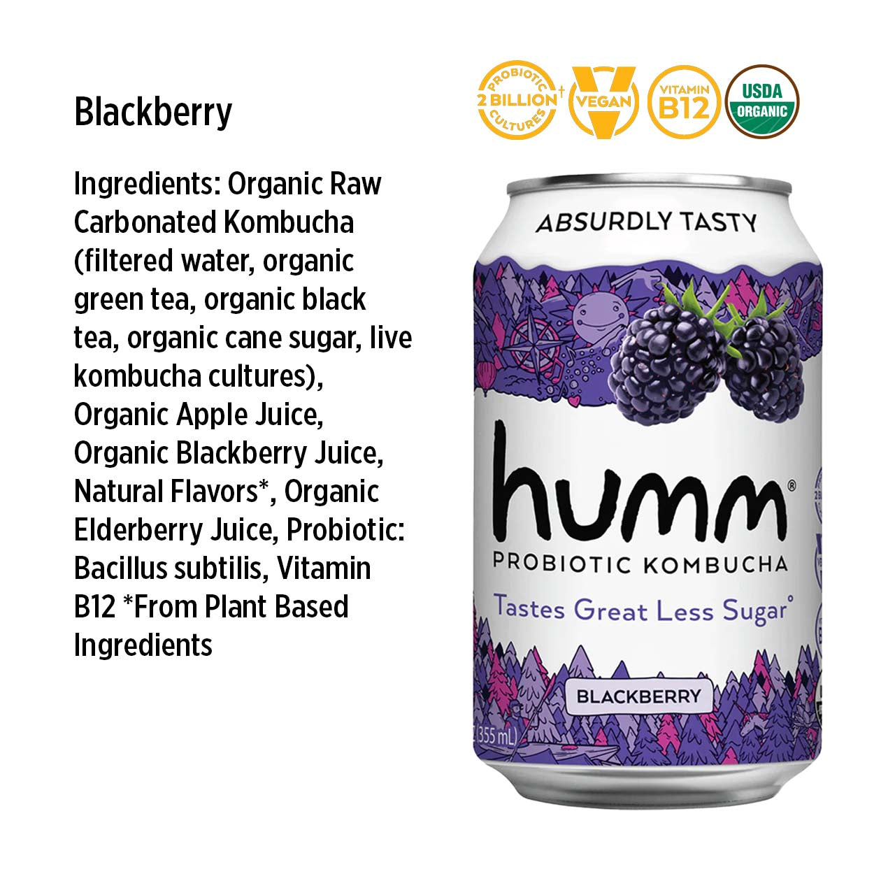 Original Blackberry Kombucha