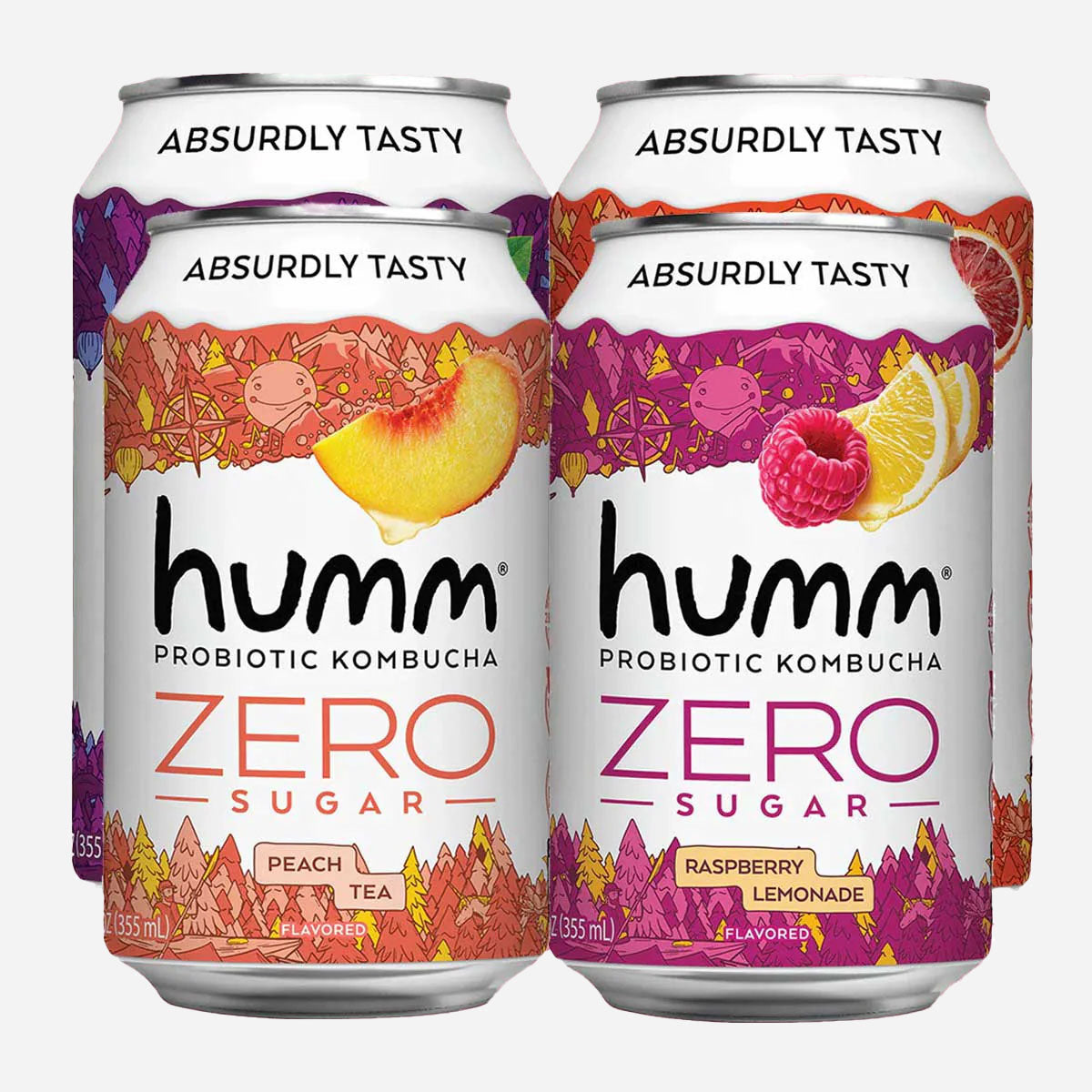 Zero Sugar Kombucha Variety Pack