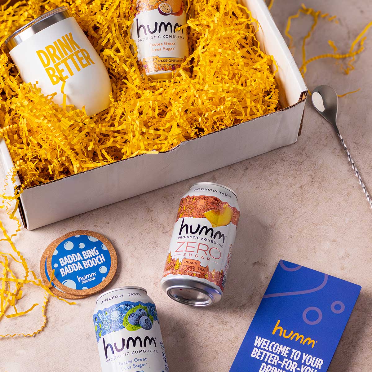 humm kombucha mocktail kit