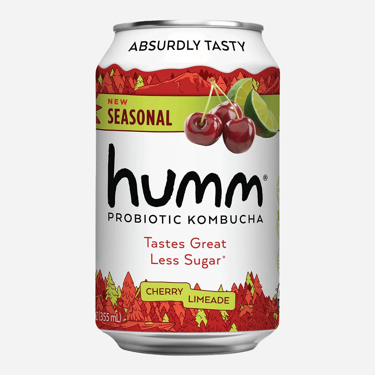 Original Cherry Limeade Kombucha - Humm Kombucha