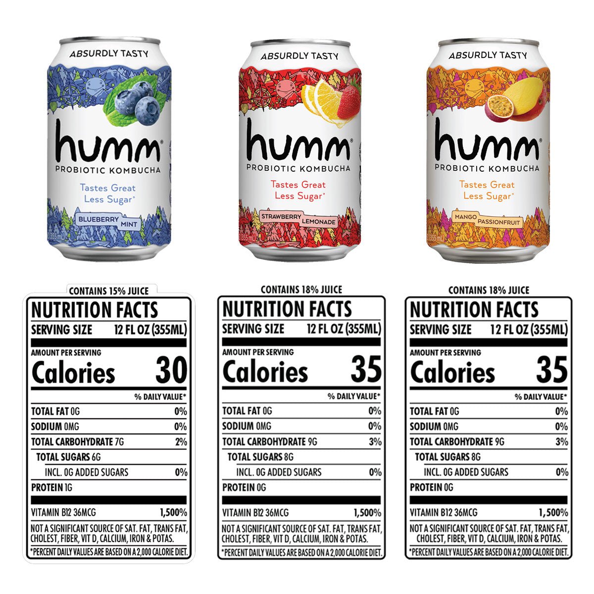 Original Kombucha Best Sellers - Humm Kombucha