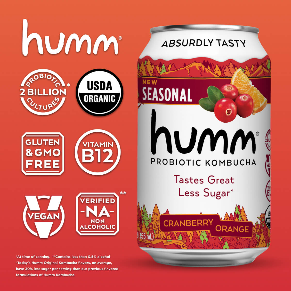 Original Kombucha Winter Variety Pack - Humm Kombucha