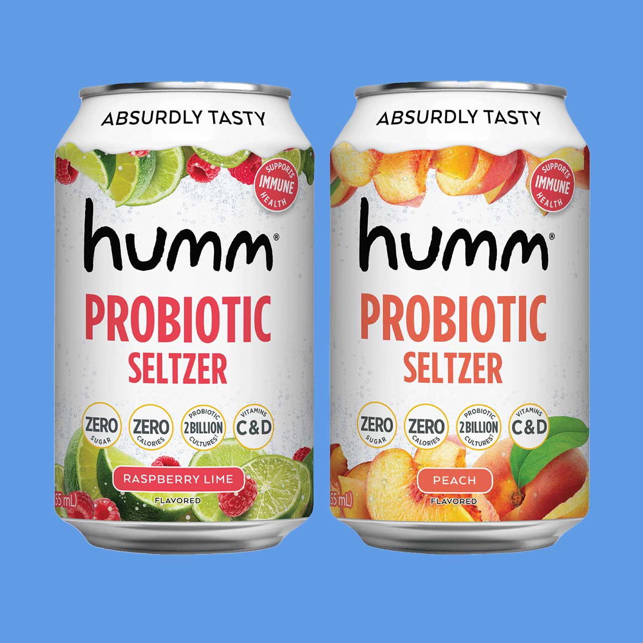 Probiotic Seltzer Variety Pack - Humm Kombucha