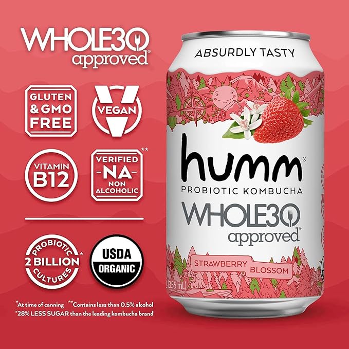 Whole30 Kombucha Variety Pack - Humm Kombucha