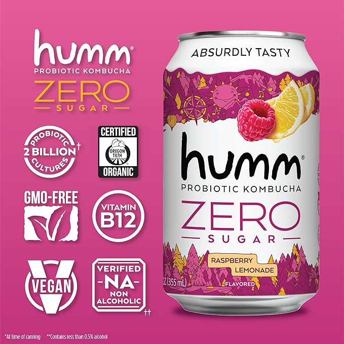 Zero Sugar Kombucha Variety Pack - Humm Kombucha