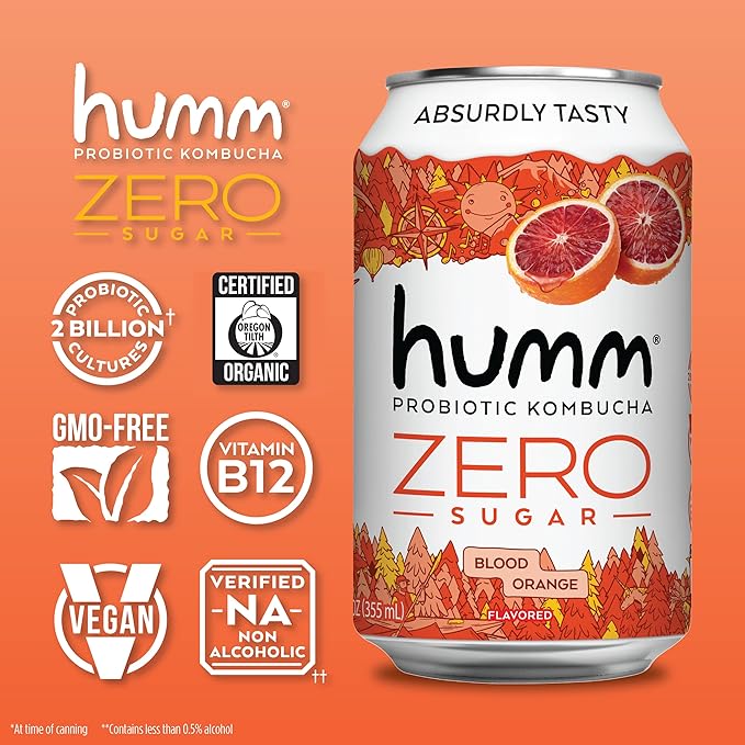 Zero Sugar Kombucha Variety Pack - Humm Kombucha