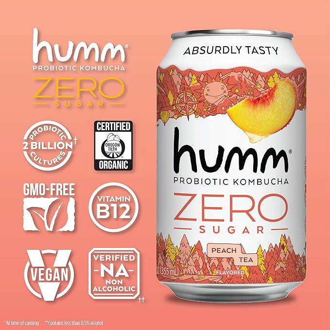 Zero Sugar Kombucha Variety Pack - Humm Kombucha